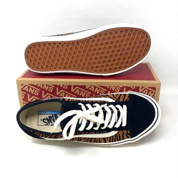 💖MEGA SALE💖VANS Women VN0A5HYR9ZY Style 36 Decon SF Animal Stripes Brown - Picture 2 of 10